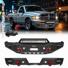 For 1994-2001 Dodge Ram 15001994-2002 Ram 25003500 Front Rear Bumper W Lights