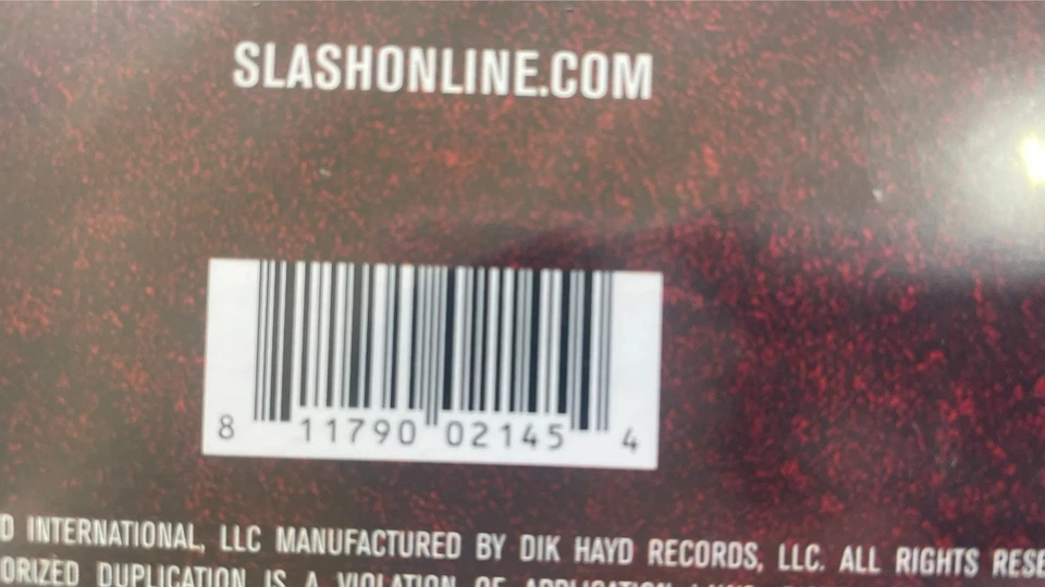 SLASH - World on Fire Ft. Myles Kennedy Red Coloured Vinyl 2LP New & Sealed - Image 4 of 4