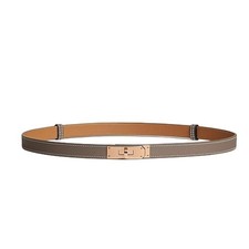 Hermes Kelly 18 Women Belt Rose Gold Buckle H069853CD18 52406676