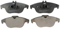 Denckermann Bremsbelagsatz, Scheibenbremse B110953 FüR MERCEDES-BENZ