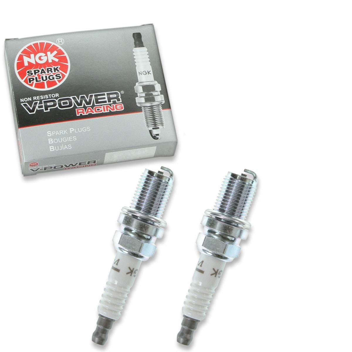 2 pc NGK 5238 R5671A-9 V-Power Racing Spark Plugs for W3CO W3CC W3C0 W3C zu