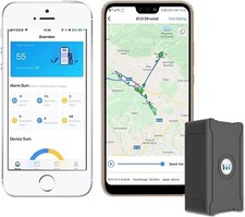 GPS Auto Tracker mit starkem Magnet und 6000 mAh Akku – Live-Tracking 10 Sek.