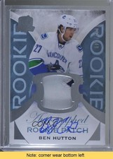 2015-16 Upper Deck The Cup Rookie /249 Ben Hutton #144 Patch Auto READ 0c3