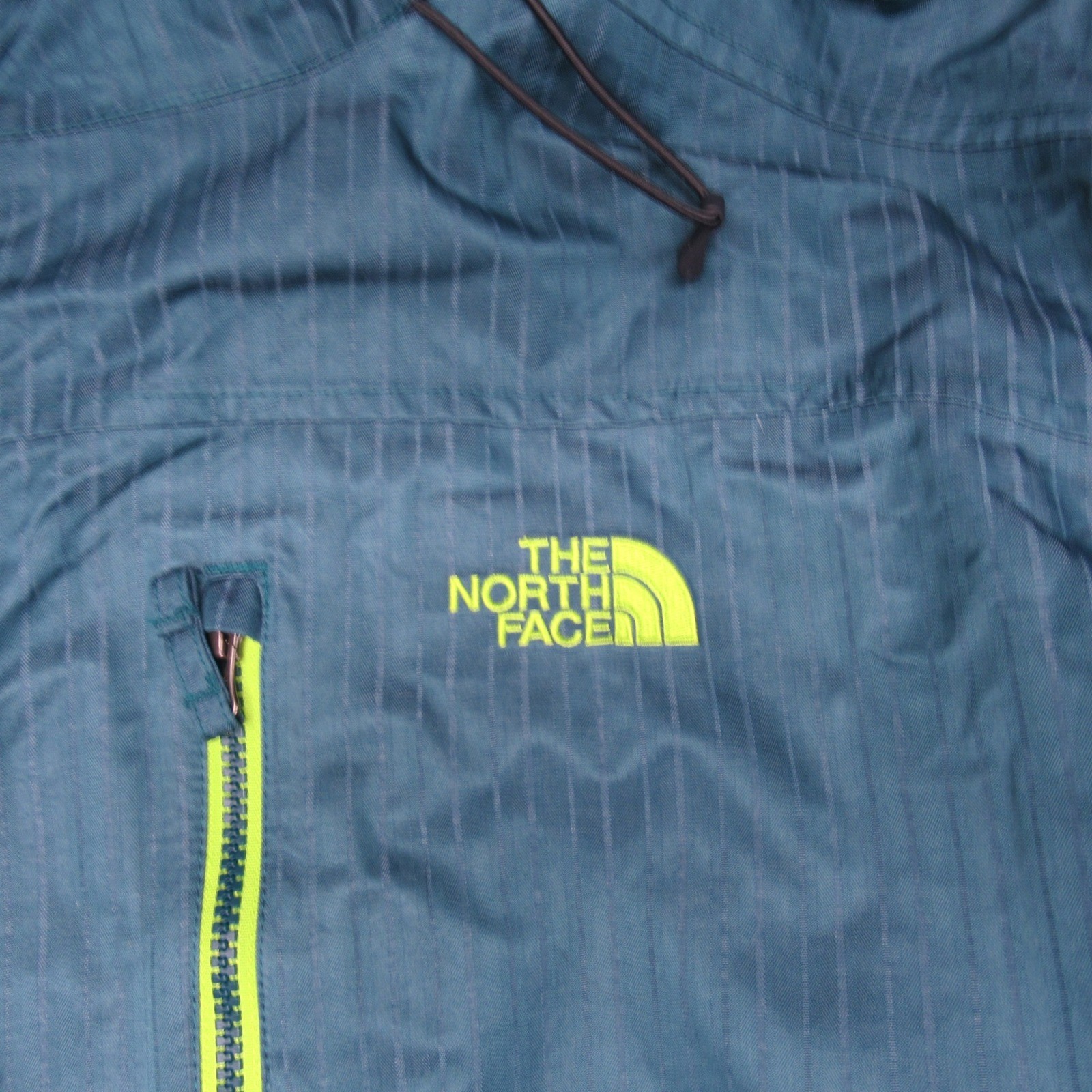 North Face Reardon Jacket Mens Large Blue Hooded Insulated Full Zip Waterproof thumbnail 8