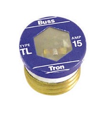 Bussmann TL-15PK4 15 Amp Loaded Link Base Plug Fuse