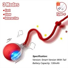 Automatic Rolling Ball Smart Cat Dog Toy Electric Pet Self-moving Kitten lot