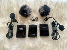 COMICA BoomX-D D2 Dual Wireless Lavalier Mic System for 2 People Used