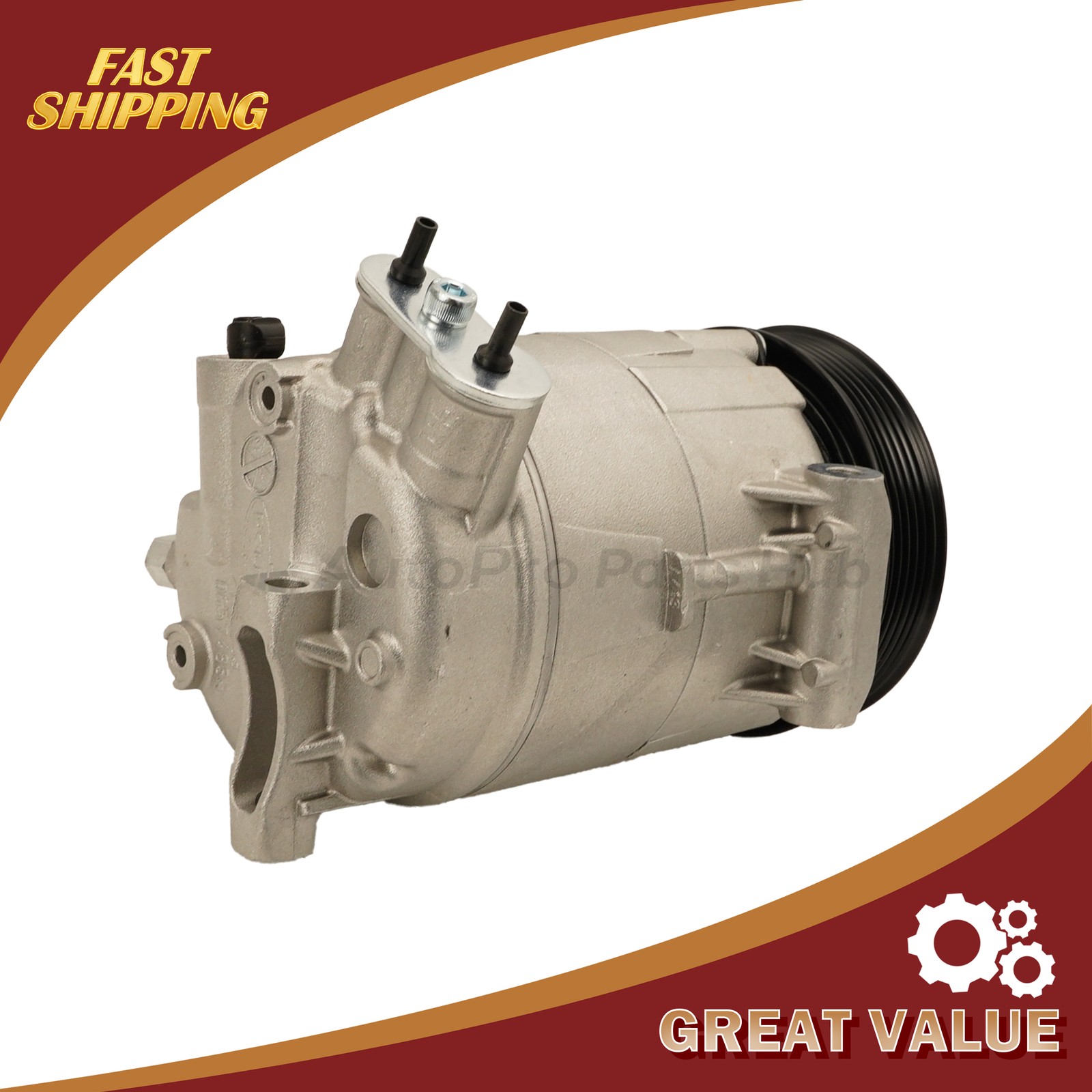 333332 A/C Compressor For Maserati Ghibli Newer Quattroporte Levante 3.0L Only