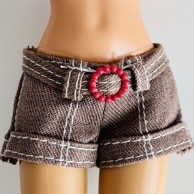 My Scene Clothing: Spring Break - Nolee. Braune Shorts Hose Trousers Bottoms rot