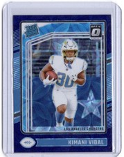 2024 Panini Donruss Optic Rated Rookie Kimani Vidal #262 Purple Scope Prizm (RC)