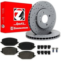 Zimmermann Sport Bremsscheiben 304Mm + BelÄGe Vorne Passend FüR Opel Astra L
