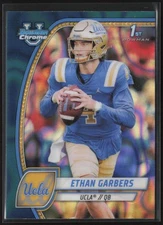 Ethan Garbers 2024 Bowman University Chrome 72 Teal Lava Refractor