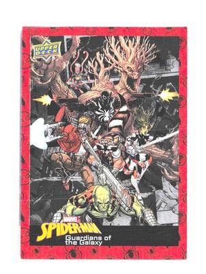 2023 Upper Deck Marvel Spider-Man Drax Agent Venom Gamora Groot Captain Marvel