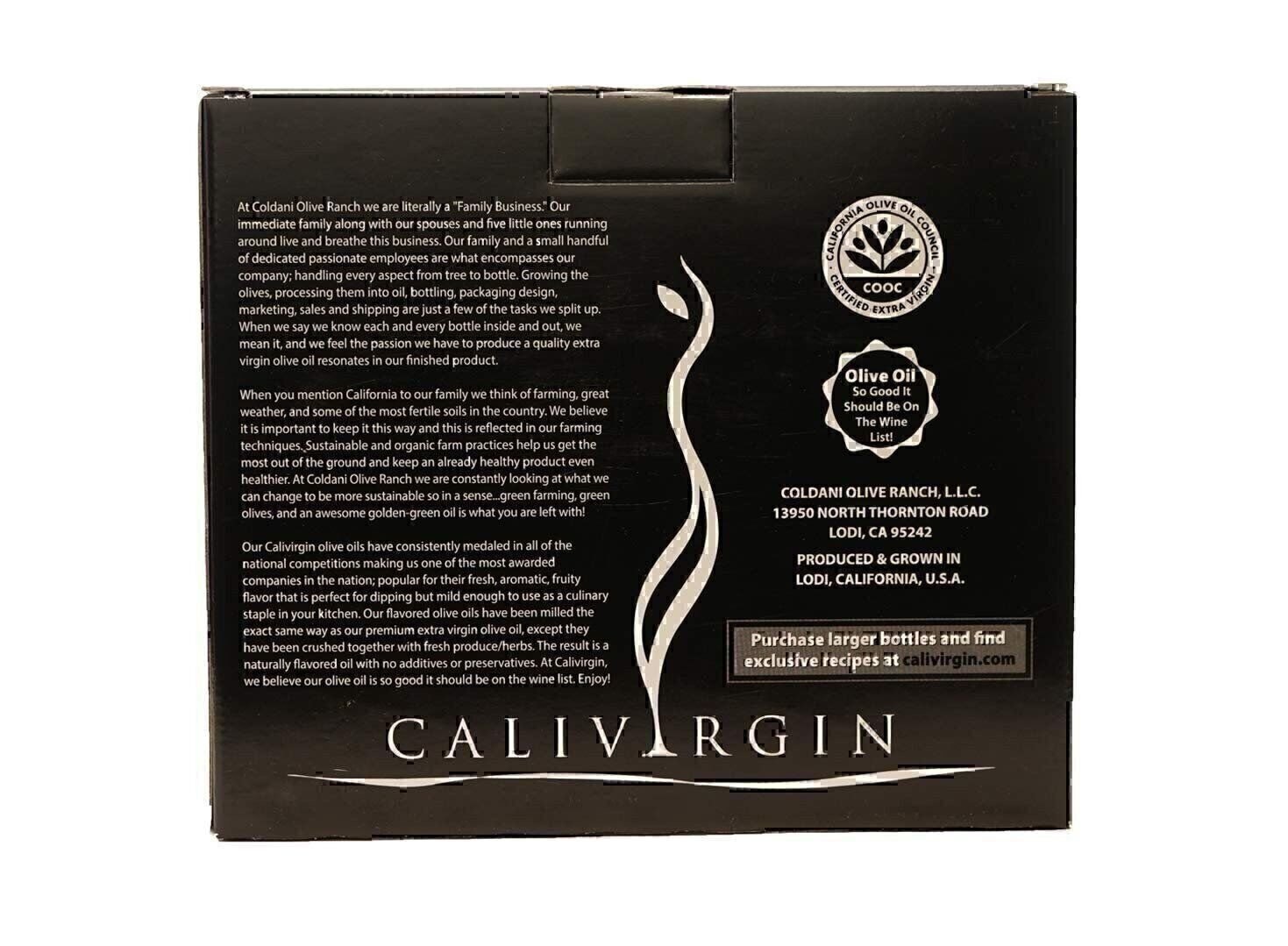 Calivirgin Olive Oil & Balsamic Vinegar Spicy Gift Set