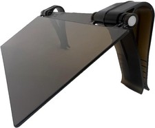 GlareShield MAX Sun Car Visor Extender with Patented Gear Clips, Anti-Glare Wind