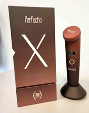 Perfectio Perfectio X Light Relief Therapy Face Device w/ Stand, Box Brown/Black