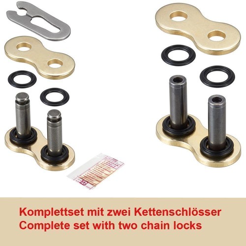 DID Kettensatz X-Ring VX3 für KTM LC4 400 e Enduro 1997-2001 Niet-&Clipschloss - Zdjęcie 2 z 7