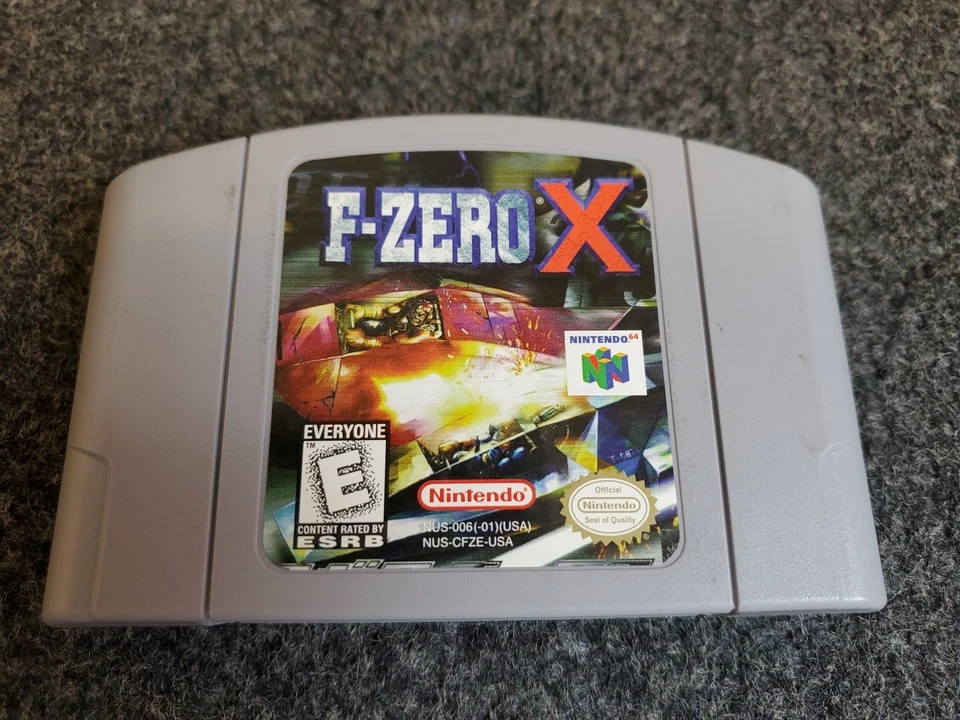 F-Zero X (Nintendo 64, 1998) CIB Complete With Manuals - Image 2 of 4