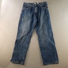 Calvin Klein Jeans Men's Sz 34X30 Blue Wash 100 Quality Cotton Workwear