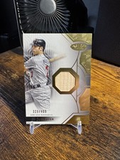 2023 Topps Tier One Joe Mauer #T1R-JMA Bat Relic /400 Minnesota Twins