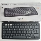 Logitech Pebble Keys 2 K380s kabellose-Tastatur Multi-Device Bluetooth QWERTZ