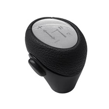 Schaltknauf Schalthebel Schwarz Silber Kappe für Mercedes Fortwo I 450 II 451