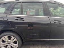 Mercedes C Klasse S204 original T&uuml;r hinten rechts 197 Obsidianschwarz Kombi Rohb