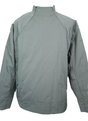 Lockheed Martin Jacket Mens Large Green Polartec Power Dry 1/4 Zip Pullover