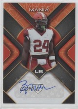 2022 Mania Triangle Scribbles Orange Rainbow Brian Asamoah II #AM-TH56 Auto 10k8