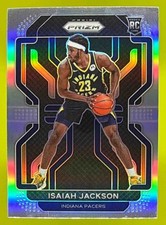 2021-22 Panini Prizm #309 Isaiah Jackson Silver Prizm Rookie Indiana Pacers