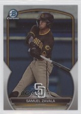 2023 Bowman Draft Chrome Refractor Samuel Zavala #BDC-83 6u5
