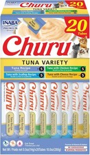 INABA Churu Cat Treats, Lickable, Squeezable Creamy 0.5 Ounce Pack of 20 