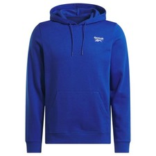 Reebok Identity Small Logo Hoodie Boundless Blue Size 2XL Fleece Classic Fit