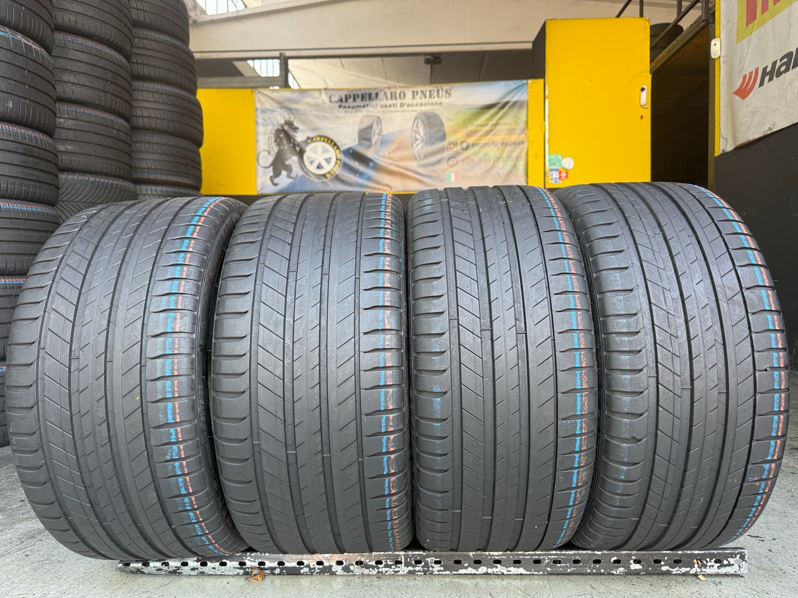 4 Pneumatici Michelin Latitude Sport 3 265/40R21 101Y + 295/35R21 103Y 90%residu