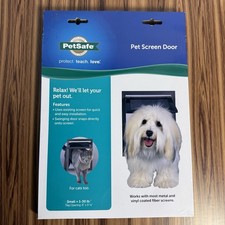 PetSafe Pet Screen Door Small 1 to 30 Pounds Cats  Dogs P1-zb-11