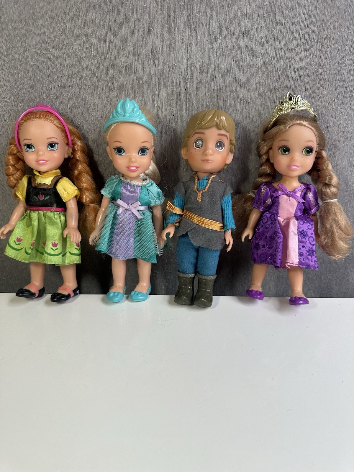 Come Play With Me Ania & Elsia bundle Kristoff Frozen Dolls Petite Disney Dolls 