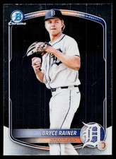 Bryce Rainer 2025 Bowman Chrome Prospects #BCP-49 Detroit Tigers