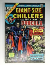 Giant-Size Chillers #1 - Curse of Dracula/Lilith 1st Appearance - 1974 6.5