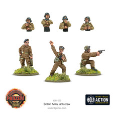 Warlord Games 403011032 Achtung Panzer British Army Tank Crew