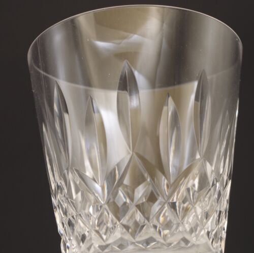 WATERFORD CRYSTAL MADE IN IRELAND LISMORE SET OF 8 WATER GOBLETS 6.7/8" - Picture 2 of 7