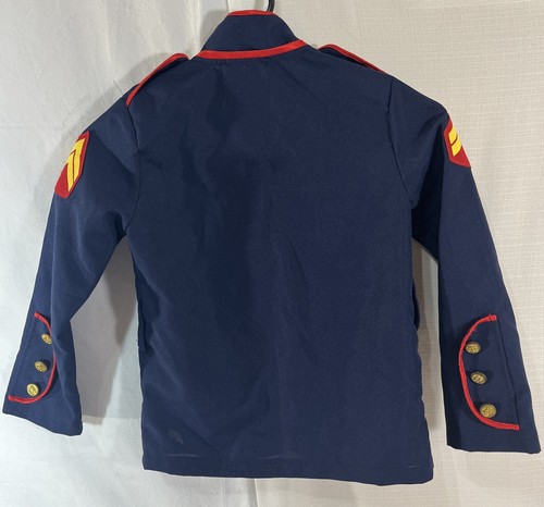 Authentic Kids Halloween Military Jacket Costume Jacket Size M 5-6 Boys - Picture 2 of 5
