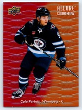 23-24 2023-24 Allure Cole Perfetti RED-ORANGE Color Flow #CF-13 Jets