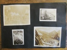 Antique Vintage Old Photo Lot WWI Era Misc Military Soldiers Troop Scenes