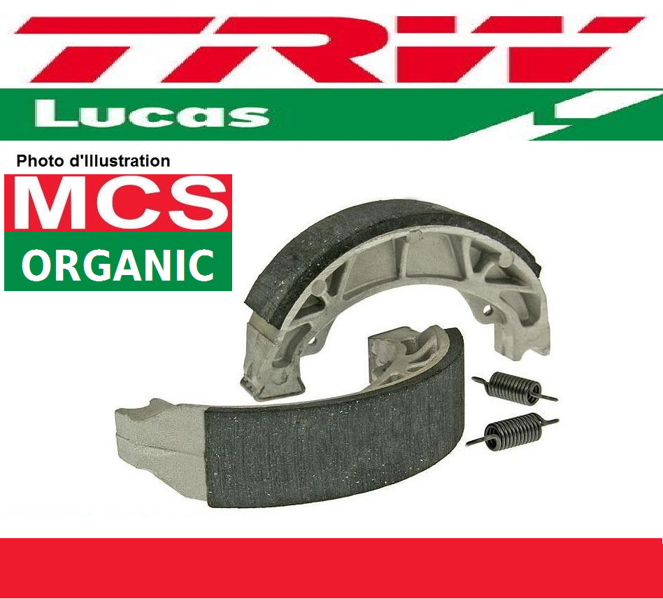 Garnitures de frein arrière TRW MCS808 pour réparer le tambour usé de votre CB 750 C