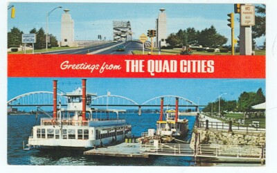 Davenport, Iowa, Centennial Bridge (Daven IA 1