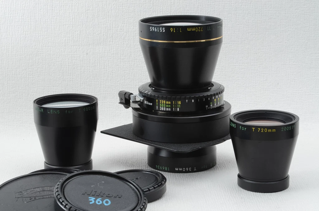 Nikon ニコンNIKKOR-T＊ED-500mm f11 大判レンズ