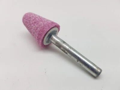 GARRYSON ABRASIVE STONE GRINDING MOUNTED POINTS 6MM SHAFT SHAPE A5 PINK