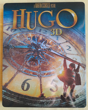 MARTIN SCORSESE: HUGO CABRET 3D (2011) - STEELBOOK BLU-RAY 2D/3D UK in Inglese