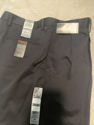 Dockers Black pants Classic Fit Pleated 38x34 | eBay