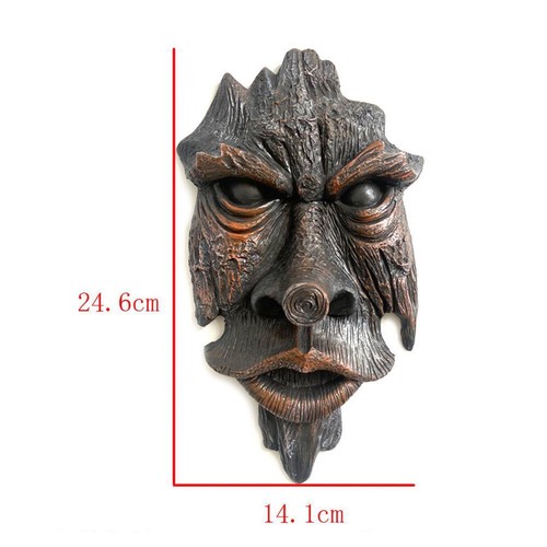 Tree Sculpture Tree Face Dec Tree Hugger Yard Art For Garden Dec DG US - Picture 3 of 7